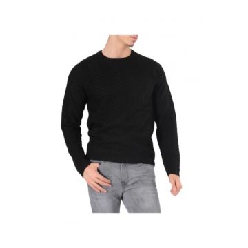 Pulover barbati -  Acril - Negru -