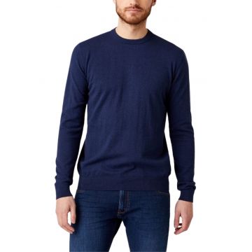 Pulover barbati -  Bumbac - Albastru -