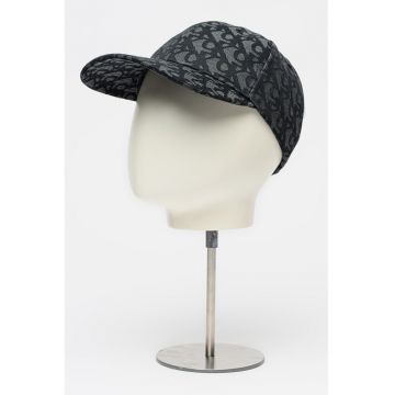 Sapca cu monograma - Negru/Gri inchis