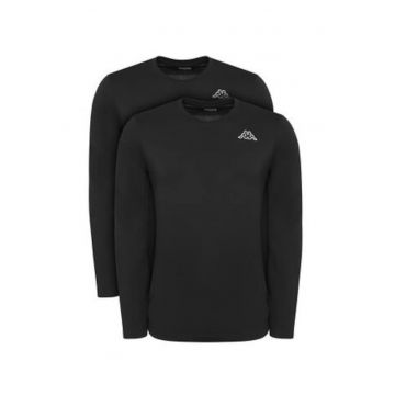 Set 2 bluze barbati -  Negru - Bumbac