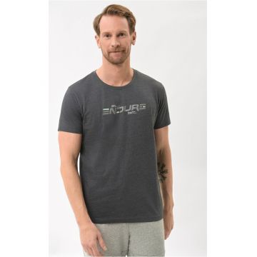 Tricou  T-Ende pentru barbati - grafit - Gri grafit