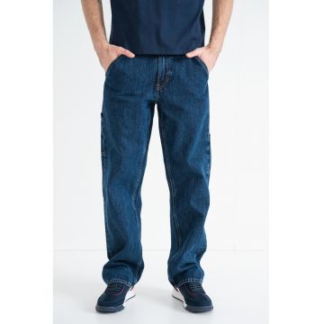 Blugi cu croiala ampla - Bleumarin