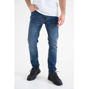 Blugi slim fit Vegas - Albastru