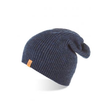 Caciula de iarna barbati - Brodrene - Acril - Dimensiune universala - Bleumarin