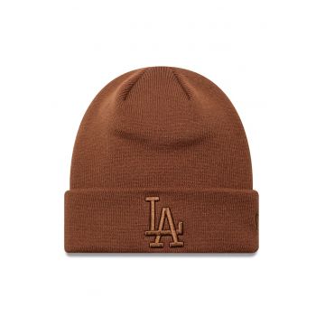 Caciula elastica League Essential - Maro cognac