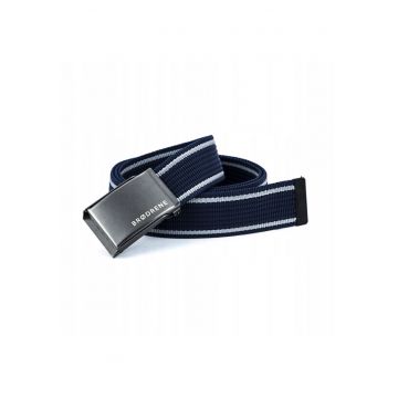 Curea barbati - Brodrene - Polipropilena - Albastru - Gri/Albastru inchis