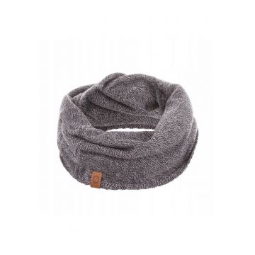 Esarfa horn barbati - Brodrene - Jucar - gri deschis - One size