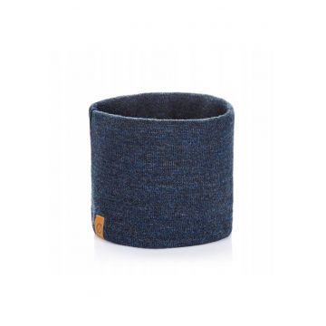 Esarfa horn barbati - Brodrene - Urumea - albastra inchis - One size