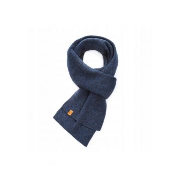 Fular barbati Brodrene - Acril - 150x40 cm - Bleumarin