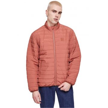 Geaca matlasata - Rosu stins