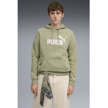 Hanorac cu logo Essentials - Alb/Kaki