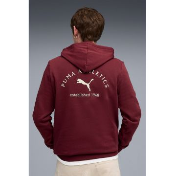 Hanorac cu model grafic CLASS - Visiniu