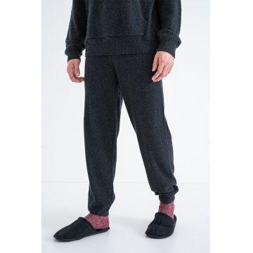 Pantaloni de pijama din lana - Gri antracit