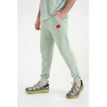 Pantaloni de trening cu buzunare oblice Doak - Verde fistic