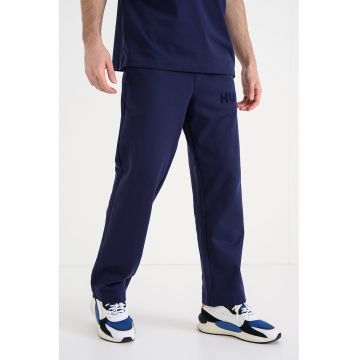 Pantaloni de trening relaxed fit Dumrulo - Albastru indigo