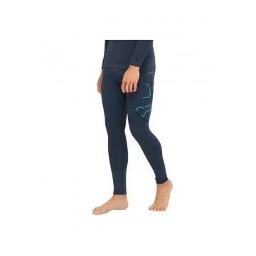 Pantaloni termoactivi -  Poliester - Albastru - Albastru