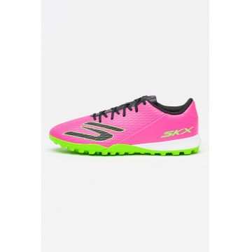 Pantofi low-cut pentru fotbal Skx 2 Club - Roz neon/Verde electric