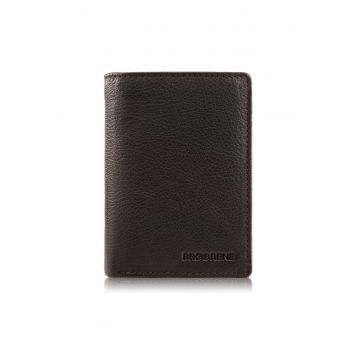 Portofel barbati piele - Brodrene - G-106 MN - rfid - pentru carduri - maro