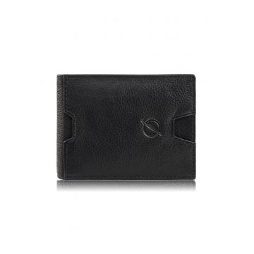 Portofel barbati piele - Husa pentru carduri - Brodrene - G-11 MN - rfid - Maro