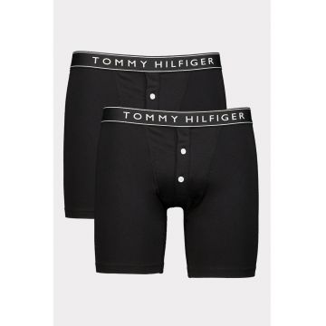 Set de boxeri din amestec de bumbac - 2 perechi - Negru