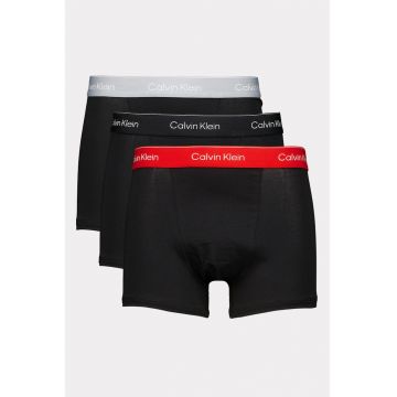 Set de boxeri relaxed fit din amestec de bumbac - 3 perechi - Rosu/Negru/Gri