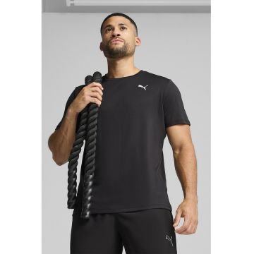 Tricou barbati  M Tad Essential Poly Texture Tee Bl - Negru