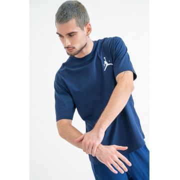 Tricou cu imprimeu logo - pentru baschet - Albastru inchis