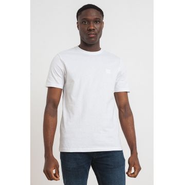 Tricou din bumbac Tales - Alb optic