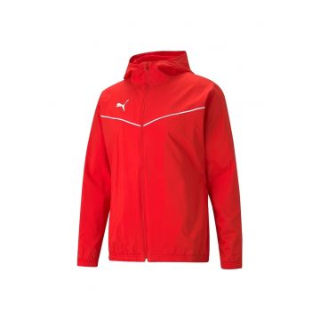 Bluza de trening cu fermoar pentru barbati -  Bleumarin - 544684 - Rosu