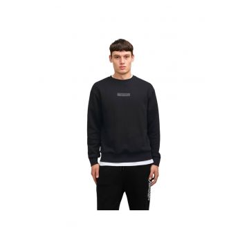 Bluza JACK &JONES Taka Crew 38517 - Negru
