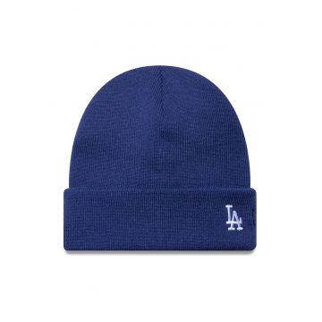 Caciula cu detaliu brodat - Albastru royal