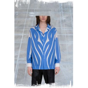 Cămașă cu mânecă lungă cu imprimeu iconic Isnurh