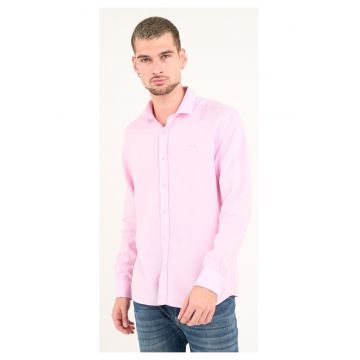 - Camasa barbat cu maneca lunga ( Material: Bumbac - LIGHT ROSE - Roz