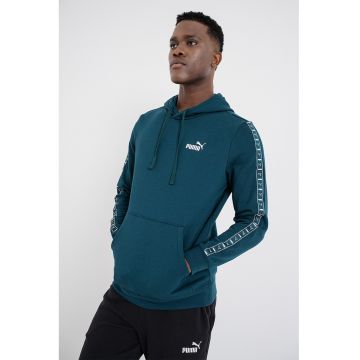 Hanorac cu buzunar kangaroo Essentials - Verde englez