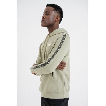 Hanorac cu buzunar kangaroo Essentials - Verde pal