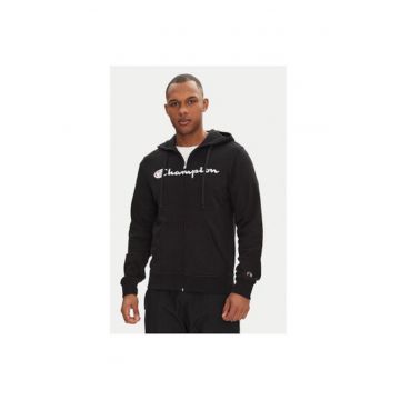 Hanorc barbati  220728 - Bumbac/Poliester - Negru - Negru