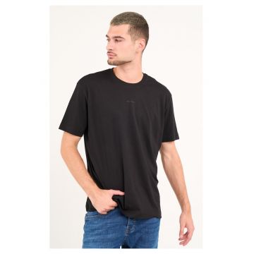 Kenvelo - Tricou barbat cu maneca scurta ( BLACK - Material: Bumbac - Negru