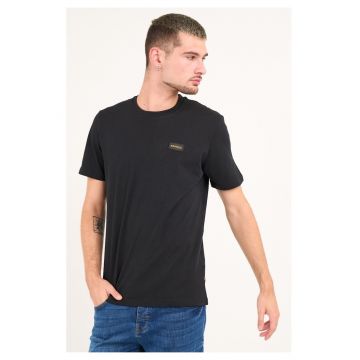 Kenvelo - Tricou barbat cu maneca scurta si logo ( NAVY - Material: Bumbac - Bleumarin