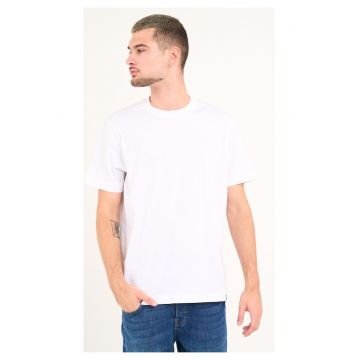 Kenvelo - Tricou barbat cu maneca scurta (WHITE - Material: Bumbac