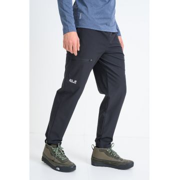 Pantaloni cu finisaj rezistent la apa pentru ski Prelight Trail - Negru