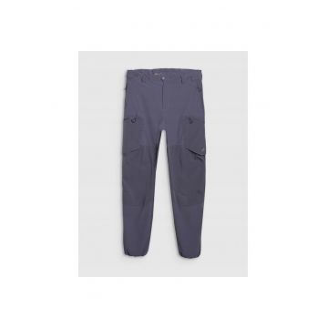 Pantaloni sport barbati  pentru trekking - uscare rapida - gri