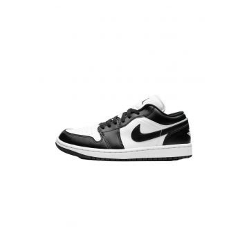 Pantofi sport barbati  Air Jordan 1 Low Panda - design minimalist - materiale de inalta calitate - Alb/Negru