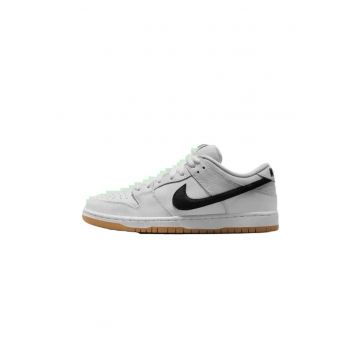 Pantofi sport barbati  Dunk Low Pro ISO - alb - piele - talpa cauciuc maro - Alb/Maro