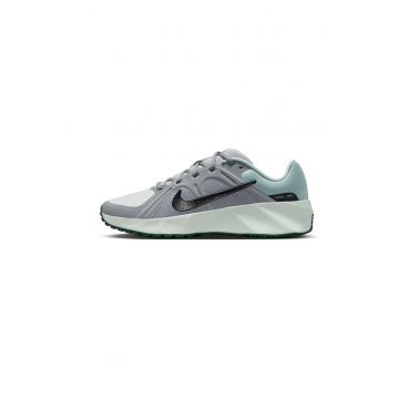 Pantofi sport cu logo Metro Tech - Gri deschis/Verde pal