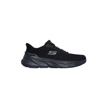 Pantofi sport slip-ins din plasa DLux Walker - Negru/Gri