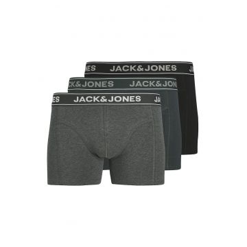 Set de boxeri cu logo - 3 perechi - Negru/Gri