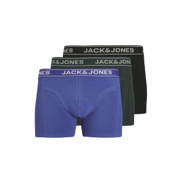 Set de boxeri cu logo - 3 perechi - Verde/Negru/Albastru