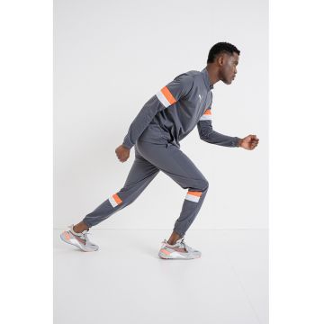 Trening pentru fotbal Individual Rise - Alb/Gri inchis