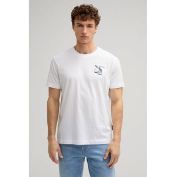 Tricou oversize cu print frontal 30045904