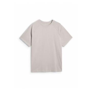 Tricou  Oversize - gri deschis - bumbac - Gri deschis